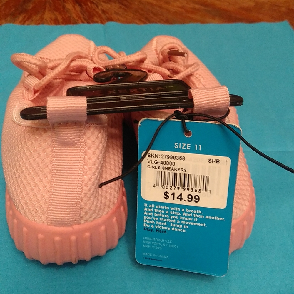 New pale pink shoes
